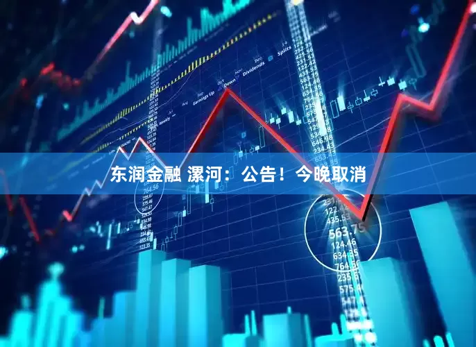东润金融 漯河：公告！今晚取消